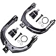 LCWRGS Front Upper Control Arms w/Ball Joints Replacement for 2002-2009 Chevy Trailblazer/SSR, 2002-2009 GMC Envoy, 04-2007 Buick Rainier, 02-2009 Isuzu Ascender/Oldsmobile Bravada/Saab 9-7X