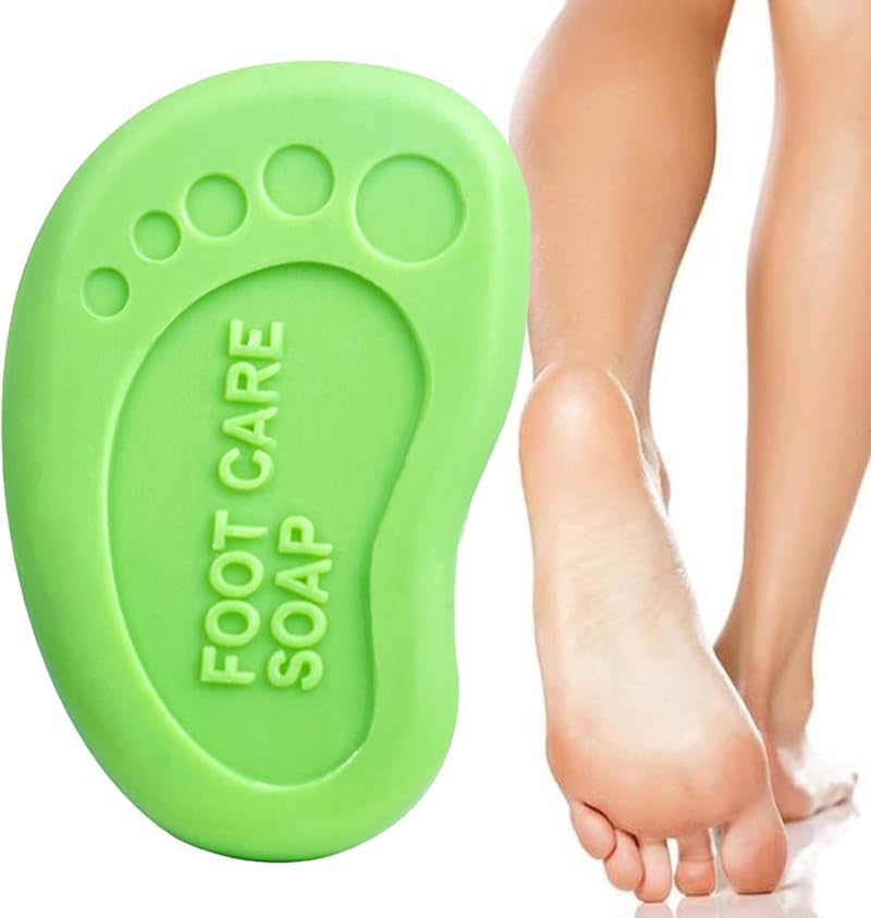 Bexdug Handmade Foot Soap Green Tea Oil for Jock Itch Athlete's Foot Softens