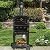 Fornetto Wood Fired Pizza Oven and Smoker - Black