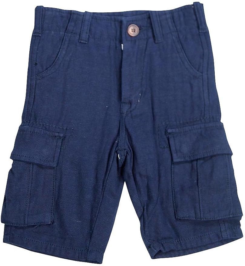 Smash Little Boys Cargo Short, Navy 322682T Clothing