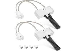 GUXPCH 2 PCS LH33ZS004 Furnace Hot Surface Ignitor Compatible with Carrier Bryant Payne, Replaces LH33ZS004, Direct Replacement
