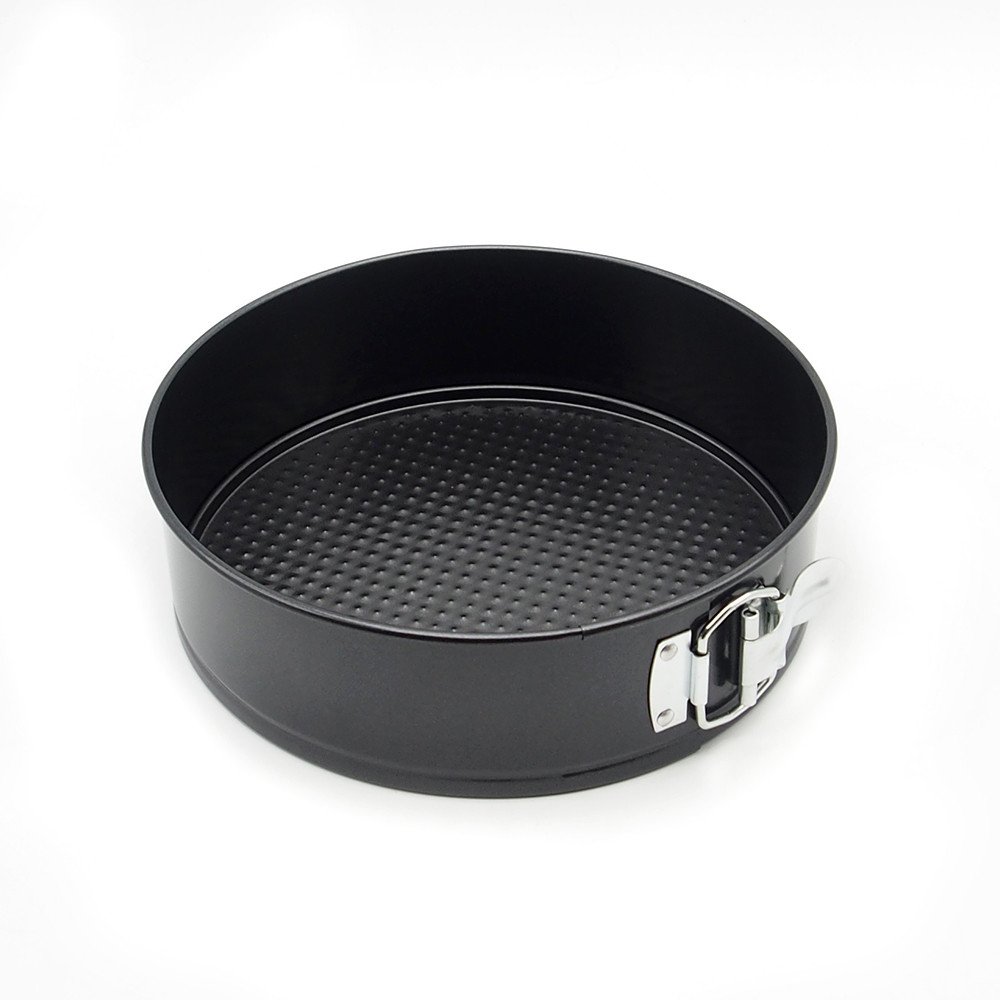 MZCH 7 inches Nonstick Springform Cake Pan Round Cheesecake Pan with Removable Bottom and Quick-Release Latch