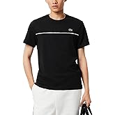 Lacoste Mens Trim Cotton Jersey T-Shirt