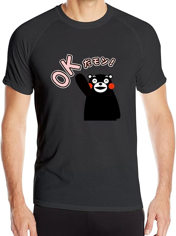 Amazon Co Jp くまモン Tシャツ 今年最も人気のあるハーフスリーブ インナーシャツ おしゃれティーシャツ メンズファッション Uネック 半袖 夏服 ギフト 誕生日プレゼント 服 ファッション小物