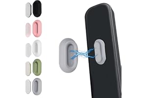 Ehzyaz 5 Pack Magnetic Remote Control Holder - Wall Mount Self-Adhesive Organizers Storage, Fix Remotes with Ease, for TV & Air Conditioner Remote Control Wall Holder, Colorful