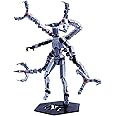 Hajmiiikey T13 Action Figure (Assembly Completed) Titan 13 Dummy 13 Figure Robot 13 Figure 3D Printed Articulated Multi-Jointed Movable Robot Model (Tentacle)