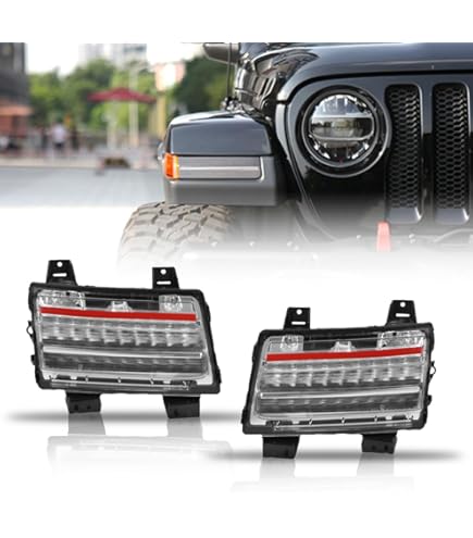 Jeep Wrangler LEDシーケンシャルウィンカーセット　スモーク ラングラー JL シーケンシャル LEDウインカー用 ウインカー