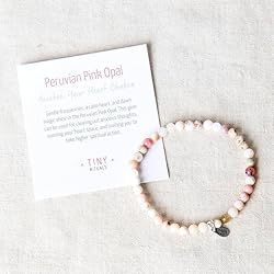 Tiny Rituals PERUVIAN PINK OPAL ENERGY BRACELET
