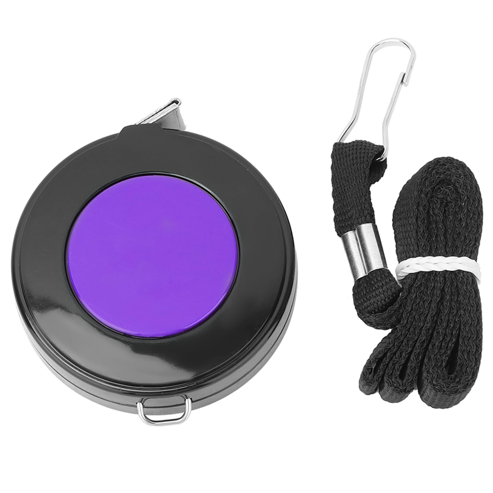 Soft Tape Measure, Retractable Plastic Dual Sided Measuring Tape with Push Button for Sewing, Tailoring, Crafting and Home Use 150cm/60inch Purple