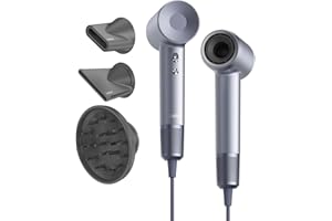 Laifen Hair Dryer, Blow Dryer with 110, 000 RPM Brushless Motor for High-Speed Drying, 200 Million Ionic Hair Dryer with Smoo