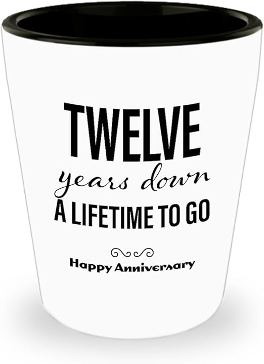 12th anniversary gifts for men