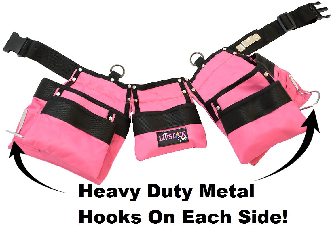 Pink Tool Belt For Women. Keep Your Gardening and Home Improvement