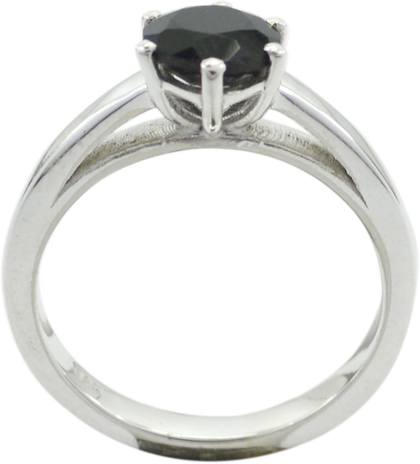 55carat Birthstone Real Black Onyx Ring Men Sterling Silver Round Shape Handmade Jewelry Us 4 5 6 7 8 9 10 11 12 Amazon Com