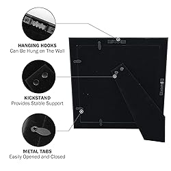 MIEVU 8×8 Picture Frame - Gold Picture Frames for