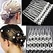 Polytree 20pcs Women's Fashion Wedding Bridal Party Hair Pins Clip Barrette White Faux Pearl Hairpins