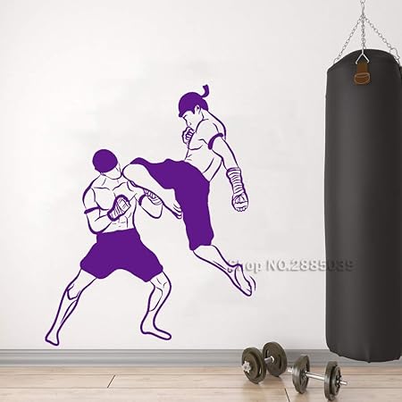 zhuziji Artes Marciales Kickboxing Tatuajes de Pared Pegatinas de ...
