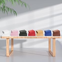 NexHome Queen Size Sheet Set, Breathable & Cooling