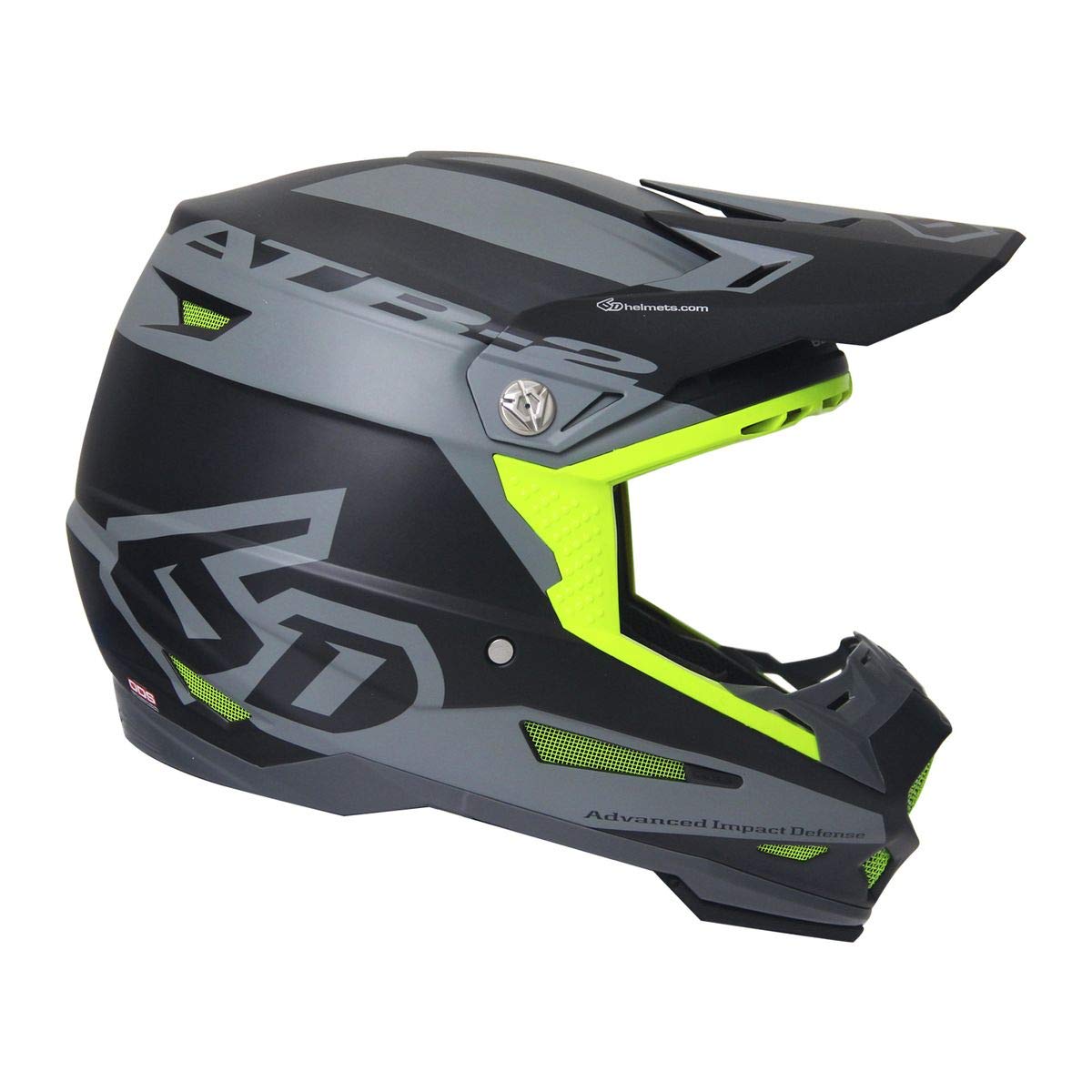6D ATR-2 Sector Helmet-Grey-S