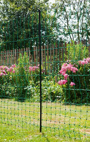 Kerbl Geflügelnetz PoultryNet 25 mtr., 106 cm Doppelspitze, grün, nicht elektrifizierbar 292279 – Bild 4
