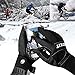JUSTKIT Waterproof & Windproof Thermal Gloves - 3M Thinsulate Winter Touch Screen Coldproof Gloves - Light Weight Thin - for Cycling,Riding,Running,Skiing,Outdoor Sports - for Women and Men -Black