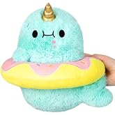 Squishable / Mini Sparkles The Narwhal in Donut Plush