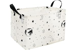 ACMUUNI Rectangle Kids Shelf Basket Nursery Storage Basket Laundry Basket Laundry Hamper with Handles,Baby Toys Storage Box and Bins Toys Gift Basket for Boys and Girls