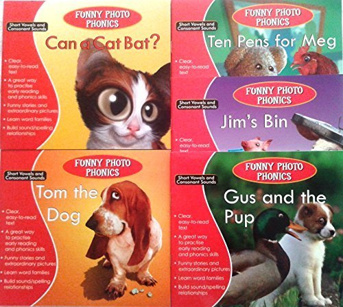 Funny Photo Phonics Short Vowels and Consonant Sounds Vol. 1 to 5 (Funny Photo Phonics)