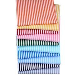 AMORNPHAN Multicolors White Stripes Printed