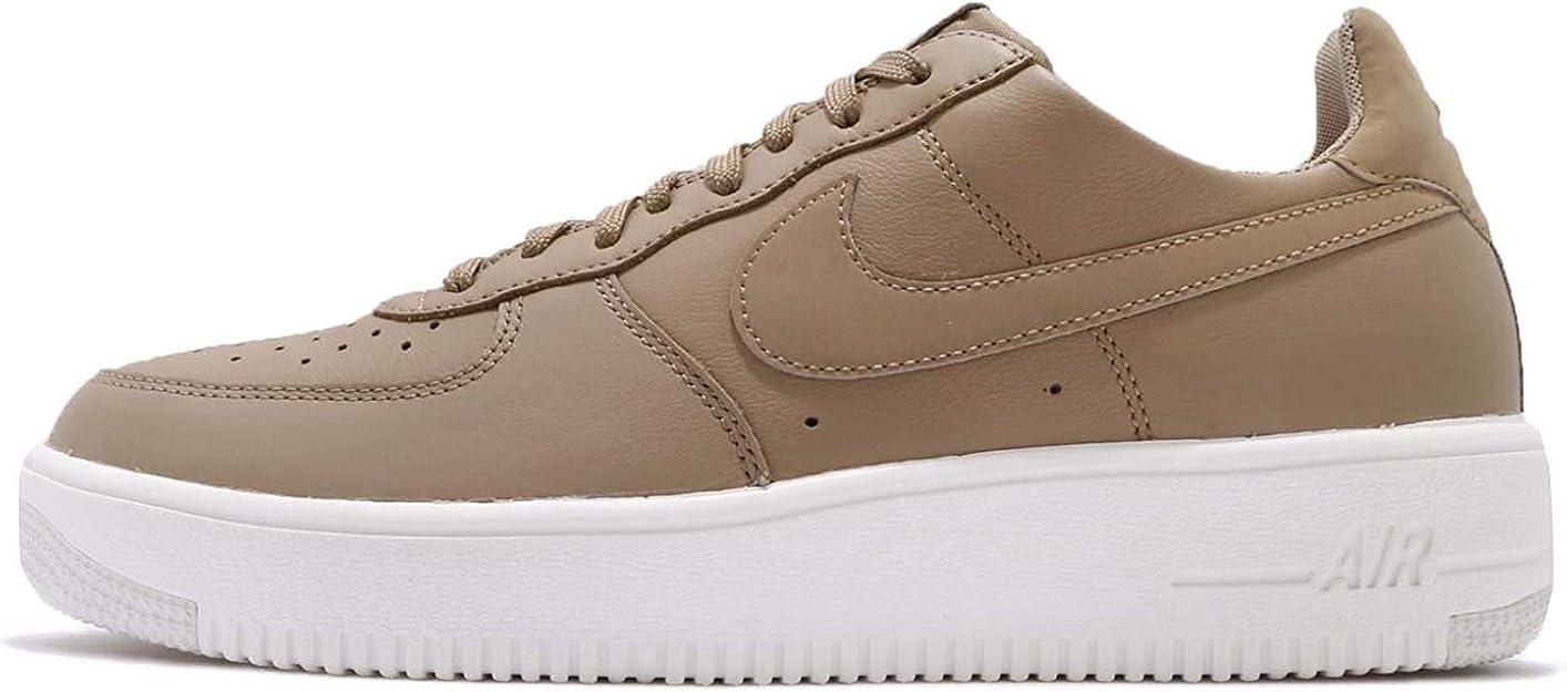 Nike Air Force 1 Khaki/White Mens Shoes Canada Cheap