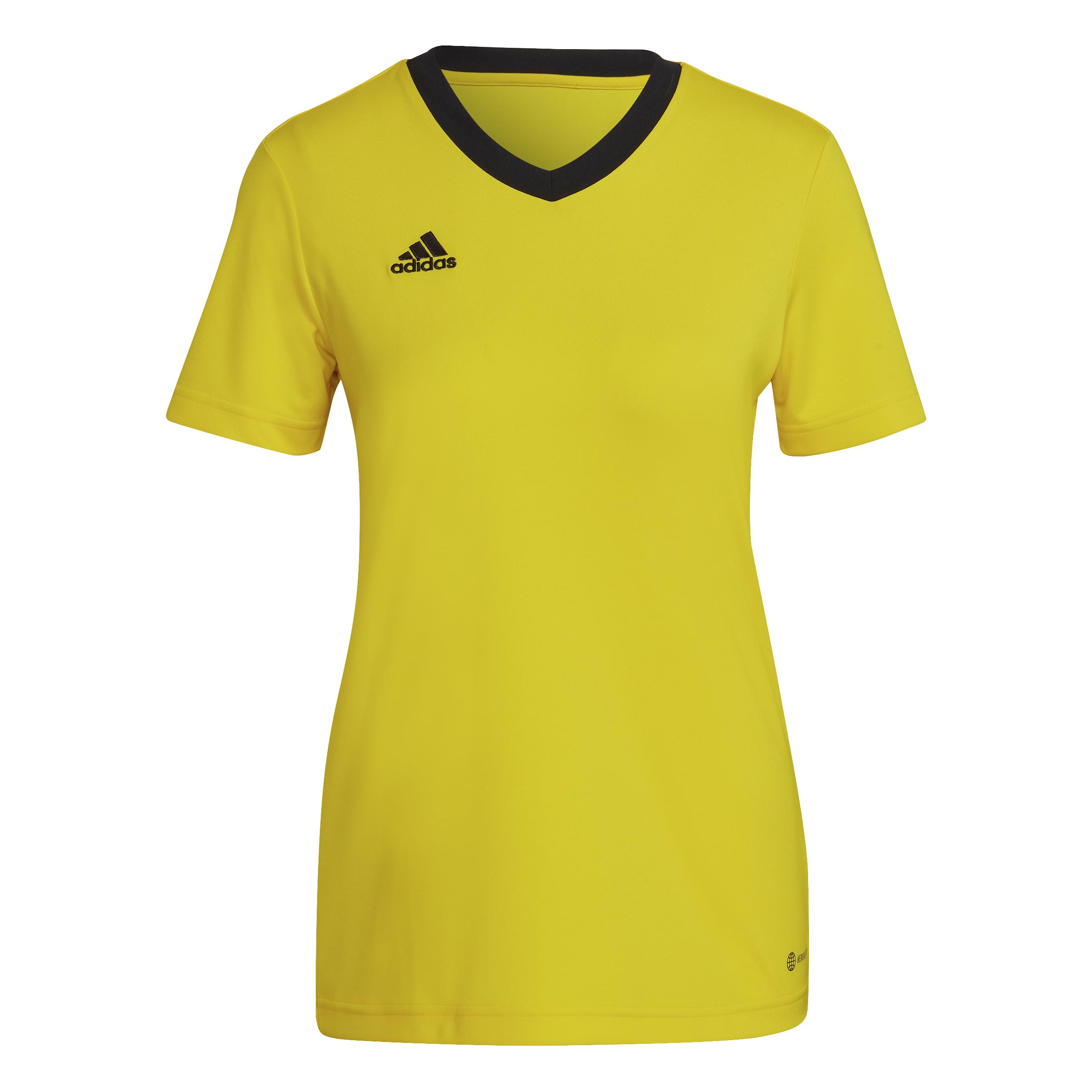 adidas Women's Entrada 22 Jersey, Team Yellow/Black, S
