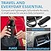 GOumbrella Travel Umbrella Windproof Rain (Teflon Coating) Sun (UPF50) Protection Compact - Auto Open/Close