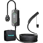 Level 2 Tesla Charger, 40A 240V EV Charger, Portable Mobile NACS Connector, ETL Listed Home Wall Charging Station for Tesla M