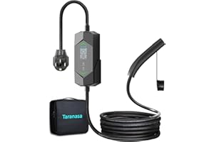 Level 2 Tesla Charger, 40A 240V EV Charger, Portable Mobile NACS Connector, ETL Listed Home Wall Charging Station for Tesla M