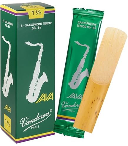 Amazon.com: Vandoren SR271 Tenor Sax JAVA Reeds Strength 1; Box of