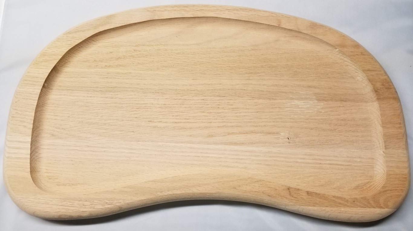 wood high chair tray
