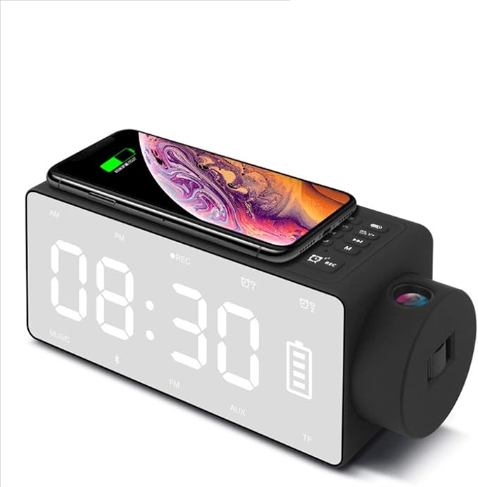 smart speaker with clock