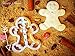 Gingerbread Boy Cookie Cutter - Unique Birthday/Christmas Cutters - 4 Inches Eco Friendly Plastic - 3D Shaped Cookies for Family - Mini Gingerbread Man Cookie Cutters