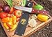 Oakridge Garden Hori Hori Knife Tools | Japanese Style Stainless Steel Gardening Knife with Handguard | Serrated Edge with Leather Sheath A Perfect Hand Weeding Tool