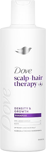 Dove Density & Growth Shampoo with Amino Complex Biotin Zinc 250 ml
