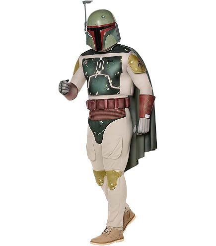 Amazon.com: Supreme Edition Boba Fett Costume X-Large Green