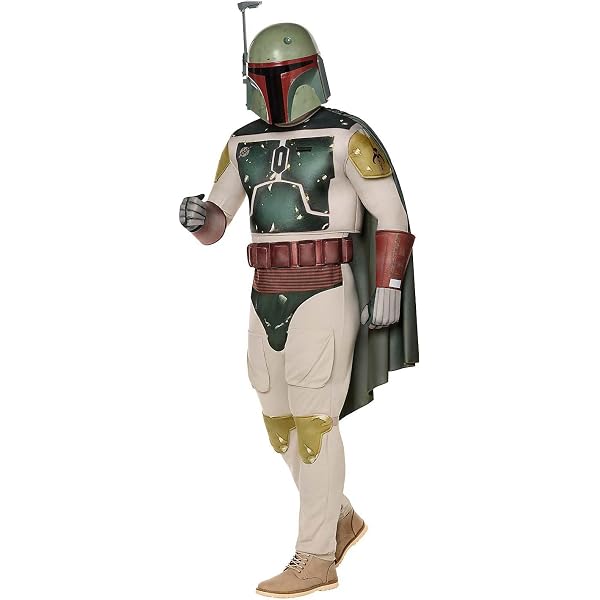 Amazon.com: Supreme Edition Boba Fett Costume X-Large Green