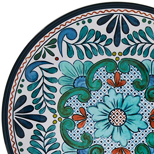 Certified-International-Talavera-9-SaladDessert-Plate-Set-of-6-Multicolor