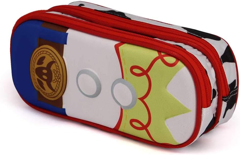 Disney Toy Story Jessie-3D Double Pencil Case, Multicolour, 22 x 9.5 cm