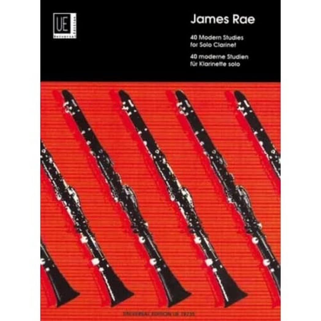 40 Modern Studies For Solo Clarinet: für Klarinette.