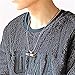 Dumbbell Necklace Stainless Steel Couples Barbell Pendant Keep Fit Jewelry Valentines' Gift (White Big)
