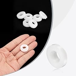 uxcell 10pcs Flanged Sleeve Bearings Plastic
