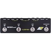 Btuty 3 Loop Switcher Pedal True Bypass Guitar Effect Loop Box | 3-loop guitar switcher with true bypass, tuner output, mute function and aluminum housing for pedalboard setups