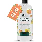 16oz Peach Plant Fertilizer - Makes 16 Gallons of Peach Tree Fertilizer for Peaches, Liquid Plant Food with Macronutrients + Micronutrients for Bigger, Sweeter Fruits, Healthy Growth &amp; Strong Roots