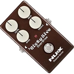 NUX 6ixty5ive Overdrive Effect Pedal, True-bypass