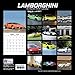 2018 Lamborghini Calendar - 12 x 12 Wall Calendar - With 210 Calendar Stickers